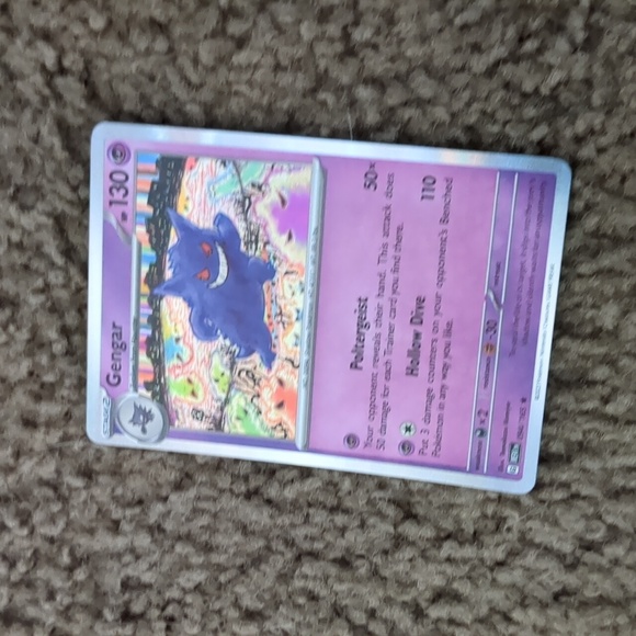Stage 2 Gengar pokemon card - Picture 1 of 2